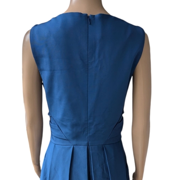 J. Mendel A-Line Cocktail Dress - Pleated Elegant Luxury Wedding Guest - Size 6 - Picture 7 of 14